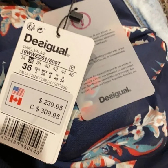Desigual Chag Valais denim jacket - Picture 5 of 10